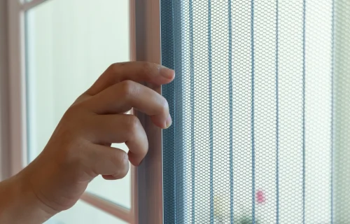 Pleated Mosquito Net Service in Pune Aluminium Glass Partition Service